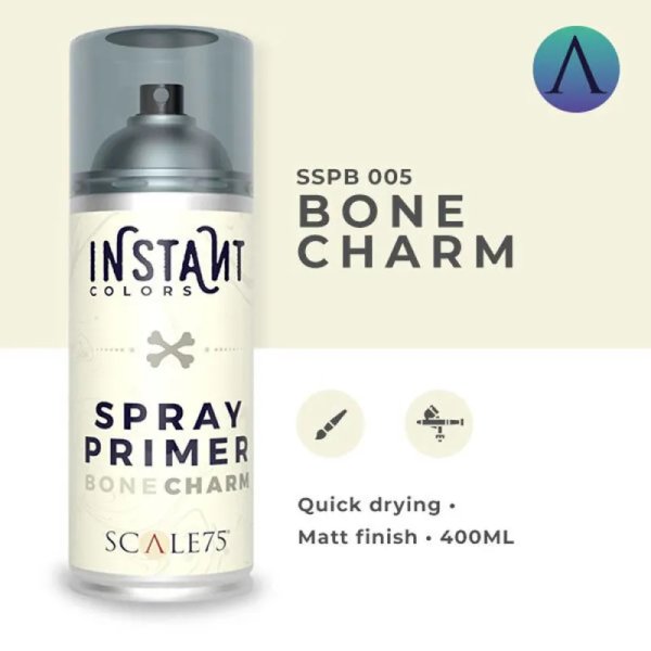 Spray Primer Bone Charm