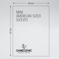 PRIME Mini American-Sized Sleeves Clear