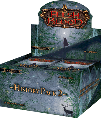 Flesh and Blood: History Pack 2 Black Label - Booster Display DE