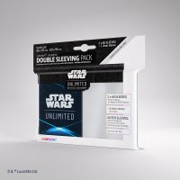Star Wars: Unlimited Art Sleeves Double Sleeving Pack – Space Blue