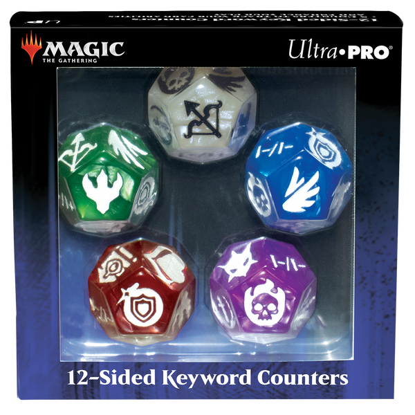 UP - 12 Sided Keyword Counters for Magic: The Gathering (5)