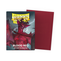 Blood Red - Matte Sleeves - Standard Size