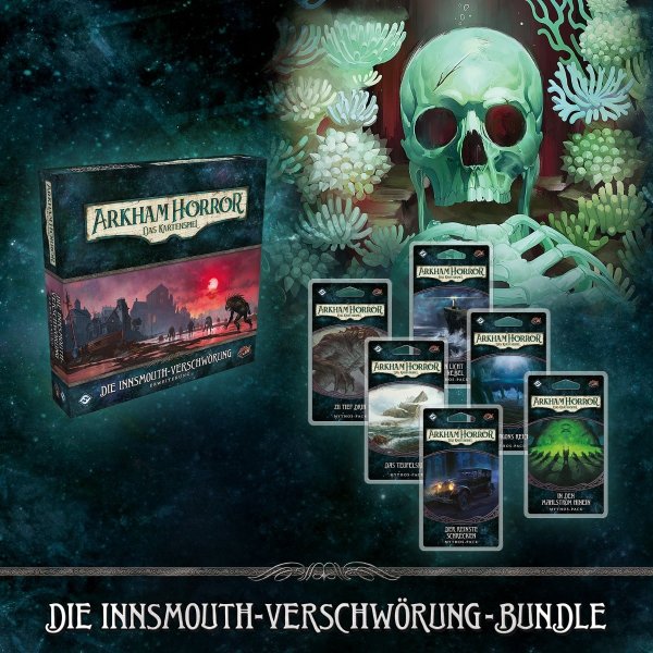 Arkham Horror: Das Kartenspiel - Innsmouth-Verschwörung BUNDLE